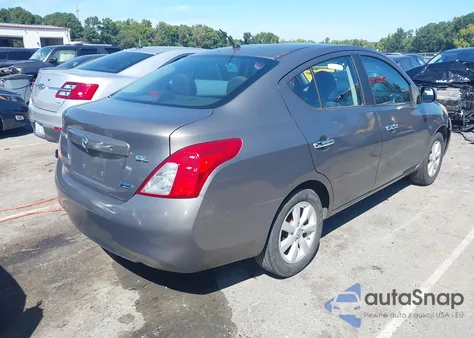2012 Nissan Versa 1.6 Sl z USA, uszkodzony, nr VIN 3N1CN7AP0CL813464
